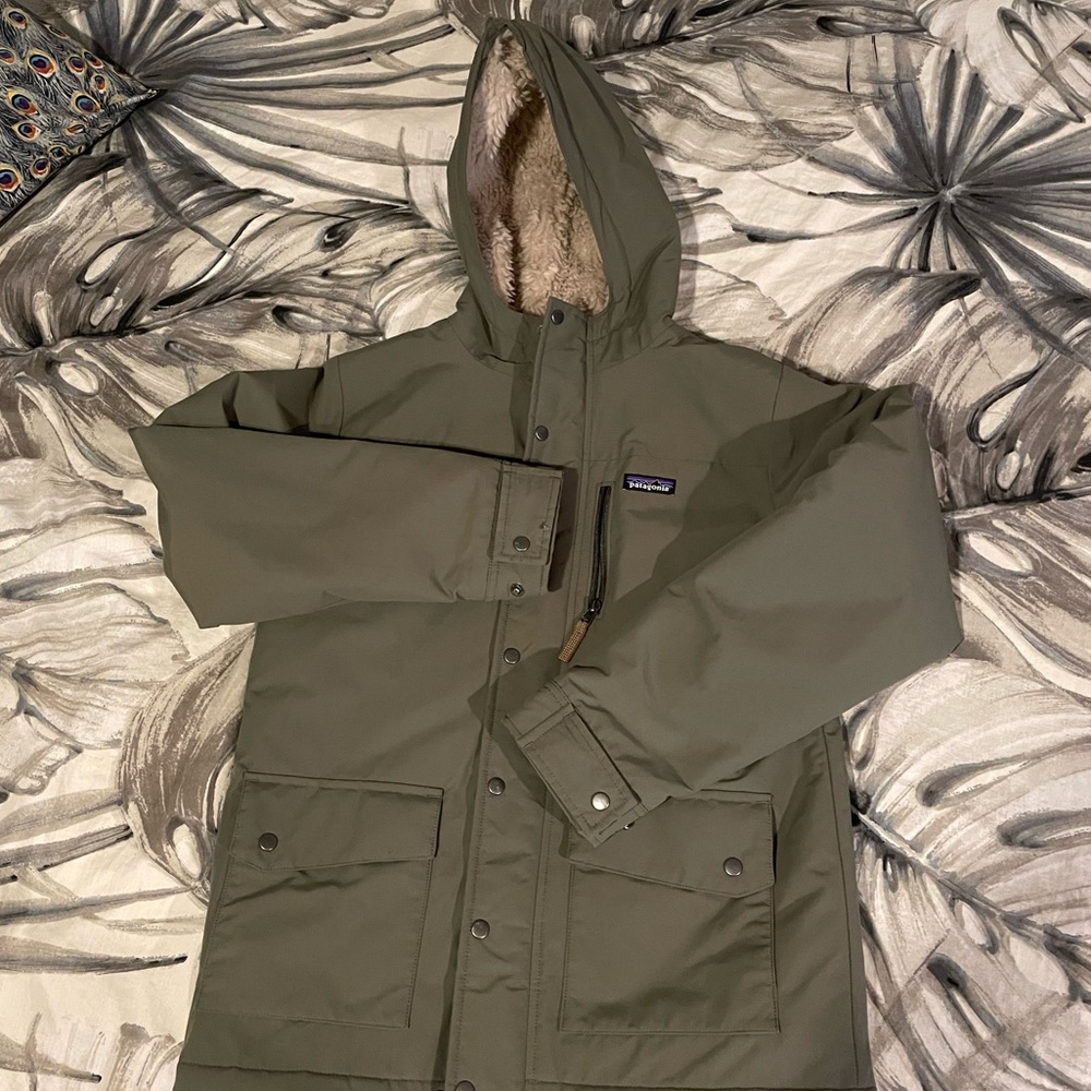 Fleece lined Patagonia parka